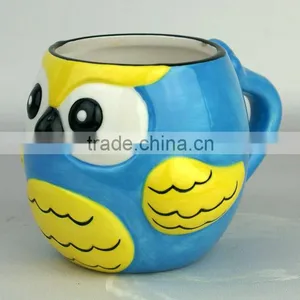 Ceramic Owl Animal Mug thumbnail-1