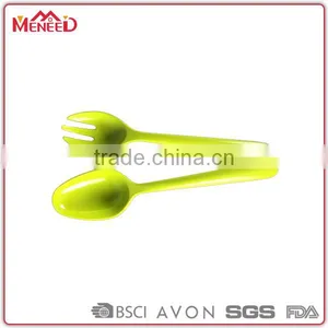 5 Star Hotel Chlear White Melamine Soup Ladle, Food Safety Bulk Chinese Plastic Soup Spoon thumbnail-2