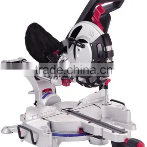 255mm 10" 1800w Wood Cutting Power Electric Saw Aluminium Cutting Sliding Mitre Saw thumbnail-3