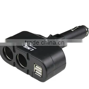 12V/24V Car Cigarette Lighter Two Socket thumbnail-1