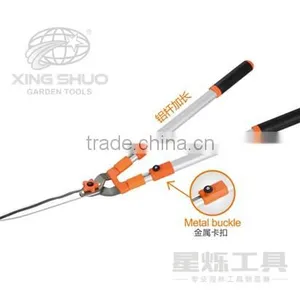 Lengthening Telescopic Aluminum Handle Garden Pruning Hedge Shear thumbnail-1