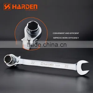 Professional 21X22-22mm Ratchet Combination Spanner thumbnail-2