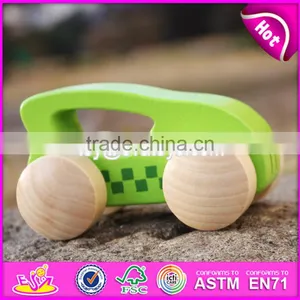 2017 New Fashion Funny 8 Pieces Toddlers Small Wooden Cars W04A341 thumbnail-4