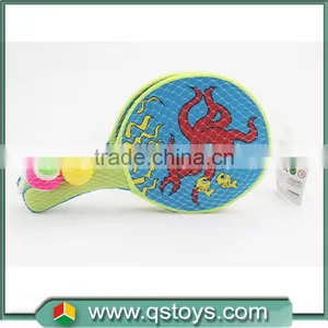 Summer Sea World Plastic Beach Racket With 2balls for Wholesale thumbnail-1