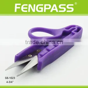 S8-1023 4-3/4" 2Cr13 Stainless Steel Blade With Plastic Handle Thead Scissors thumbnail-3