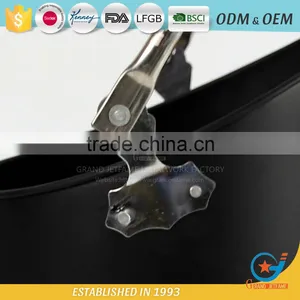 Homeware Powder Coating Black Ash Holder Iron Metal Coal Bucket thumbnail-5