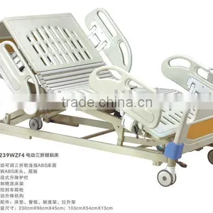 Hospital Beds ABS Side Rail Powder Coating Mild Steel Frame Multifunction Hospital Bed thumbnail-1