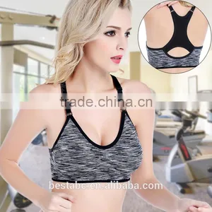 Yoga Wear Wholesale Sexy Women Breathable Sports Bra thumbnail-2