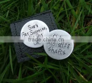 Golf Accessories Custom Logo Golf Ball Marker thumbnail-2