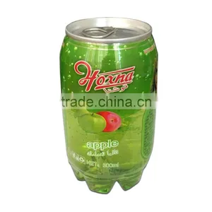 300ml PET Canned Fruit Flavor Soda Drink With Carbonate thumbnail-4