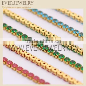 Zircon Stone Zircon Crystal Cup Chain Zircon Cup Chains thumbnail-4