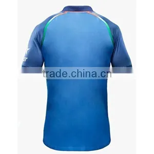 Customized Indian Cricket Jersey Super Soft Knit Cricket Team Jersey Design Online Shopping China Manufacturers thumbnail-2