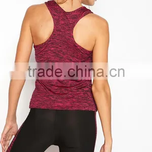 Tops For Women 2017 Blouses Active Workout Training Pink Gym Vest Nice Fancy Pictures of Girls Cotton Knit Tops thumbnail-3