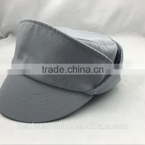 Customize 100% Cotton Military Caps and Stewardess Cap With Dongguan Factory thumbnail-6