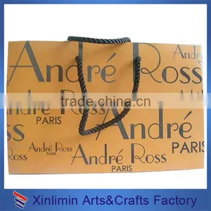 Blue Gift Paper Bags With a Silk Bow for Shopping thumbnail-6