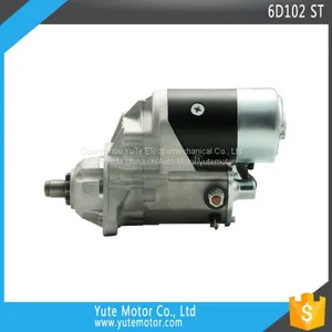 YTM 6D102 24V 10T 4.5KW Truck Exvacator Auto Starter Motor for PC200-6 thumbnail-3