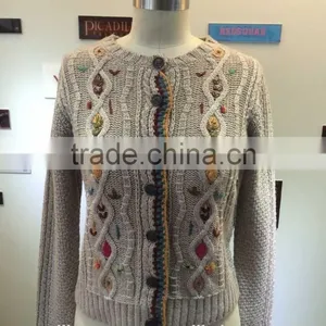 Lady Knitted Sweater Indian 7gg thumbnail-1
