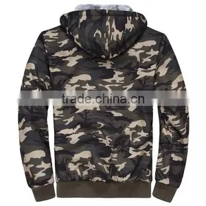 Stock Lots Camo Frozen Fur Inside Hoodies thumbnail-3