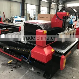 High Efficiency Cheap Double Table Rotary Axis Woodwork Cnc Router Cnc Machine Price in India thumbnail-5