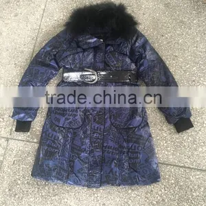 GZY Sheepskin Coat Women Skinny Waterproof Model Outdoors China 2017 Guangzhou Suppier Stock Latest Cheap Export African thumbnail-3