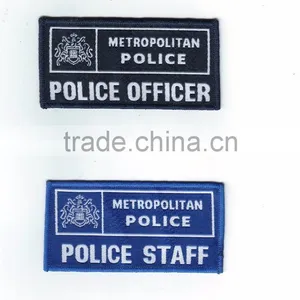 Custom Logo Machine Embroidered Name Badges for Garment thumbnail-1