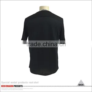 High Quality Wholesale Polyester Cotton Design Yourself Custom T-Shirt thumbnail-3