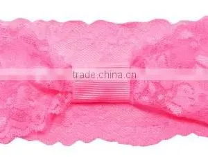 New Elastic Lace Baby Headband Wholesale thumbnail-3