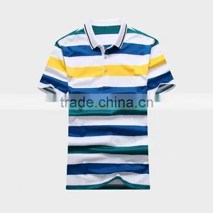 Hight Quality Men's Polo Shirt With Ribbon thumbnail-1