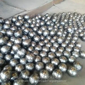 Dia.30,40mm Casting Iron Grinding Balls, Alloy Casting Chromium Grinding Media Balls thumbnail-5