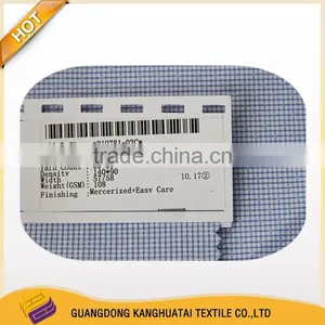 Factory Price 100% Flower Printing Yarn Dyed Stripe Cotton Fabric thumbnail-1