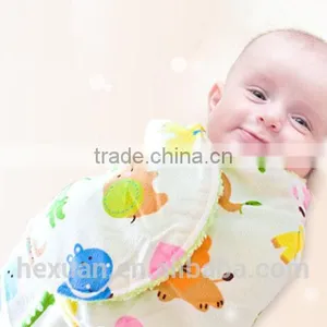 Baby Swaddle Blanket With Printed Fleece thumbnail-3