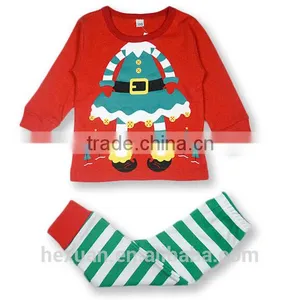 100% Cotton Chrismas Clothing Set,baby Kids Child Pyjamas Pijama / Kids Pajamas / Kids Sleepwear thumbnail-3