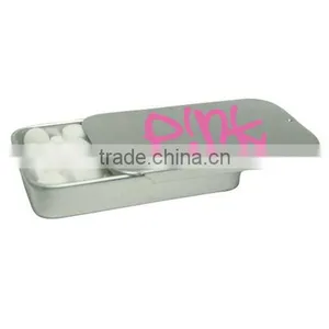 Tek Slider Mint Tin - Features a Slide Top, Sugar-free, Full Color Imprint Available and Comes With Your Logo thumbnail-1