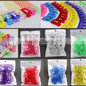 Quiting & Sewing Clover Wonder Clips-3.3x1.8cm-total 7 Colors thumbnail-1