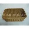 Brown Restaurant Bread Basket With Eco-Friendly Poly Rattan thumbnail-1