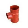 Ductile Iron Tee UL, FM Approved thumbnail-2