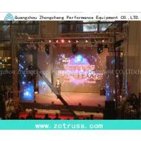 LED Lighting Truss Aluminum Stage Exhibition Screw Bolt Truss thumbnail-1