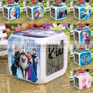 2015 Calendar LED Digital Clock Desktop Alarm Clock Carpet Alarm Clock thumbnail-1