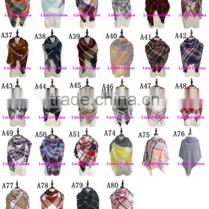 Hot Selling Plaid Women's Tartan Infinity Scarf thumbnail-6