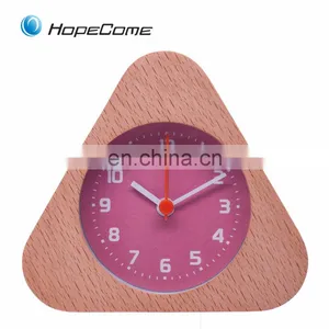 DIY Design Table Alarm Clock With Sound Wood thumbnail-3