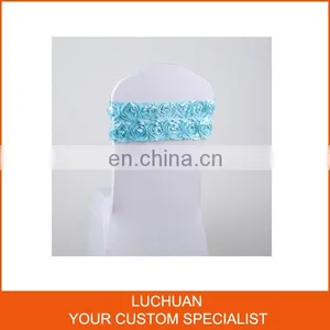 New Arrival Luxury Fashion Flower Chair Sash thumbnail-6