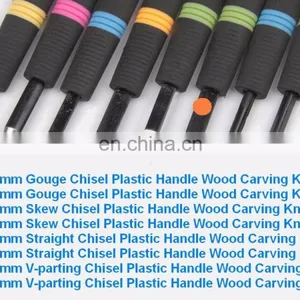 8mm Straight Chisel Plastic Handle Wood Carving Knife thumbnail-5