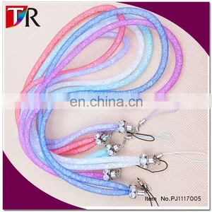 2016 Most Popular Mobile Phone Case Jewelry Hanging Rope , Crystal Mobile Phone Lanyard Straps thumbnail-1