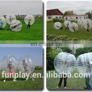 HI Human Sized Soccer Bubble Ball,cheap Bumper Inflatable Ball thumbnail-3