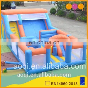 Children Outdoor Big Inflatable Fun City Pvc Material Inflatable Fun Park for Sale thumbnail-1