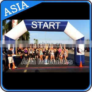 Outdoor Road Running Race Sports Use Inflatable Finish Line , Inflatable Arch Door thumbnail-1