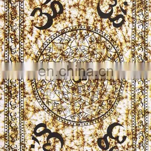 Indian Latest Batik Om Mandala Tapestry Bohemian Poster Wall Decor Hanging thumbnail-2