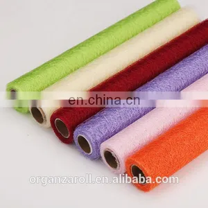 High Quality Deco Mesh Wrapping Metal Flower Bouquet thumbnail-1