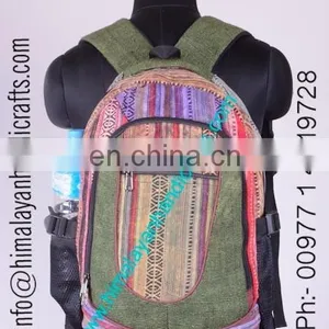 Hemp School Backpack thumbnail-5