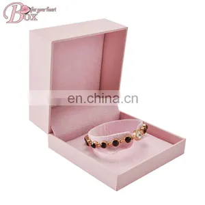 Large Leather Bracelet Jewelry Box Custom Logo thumbnail-5